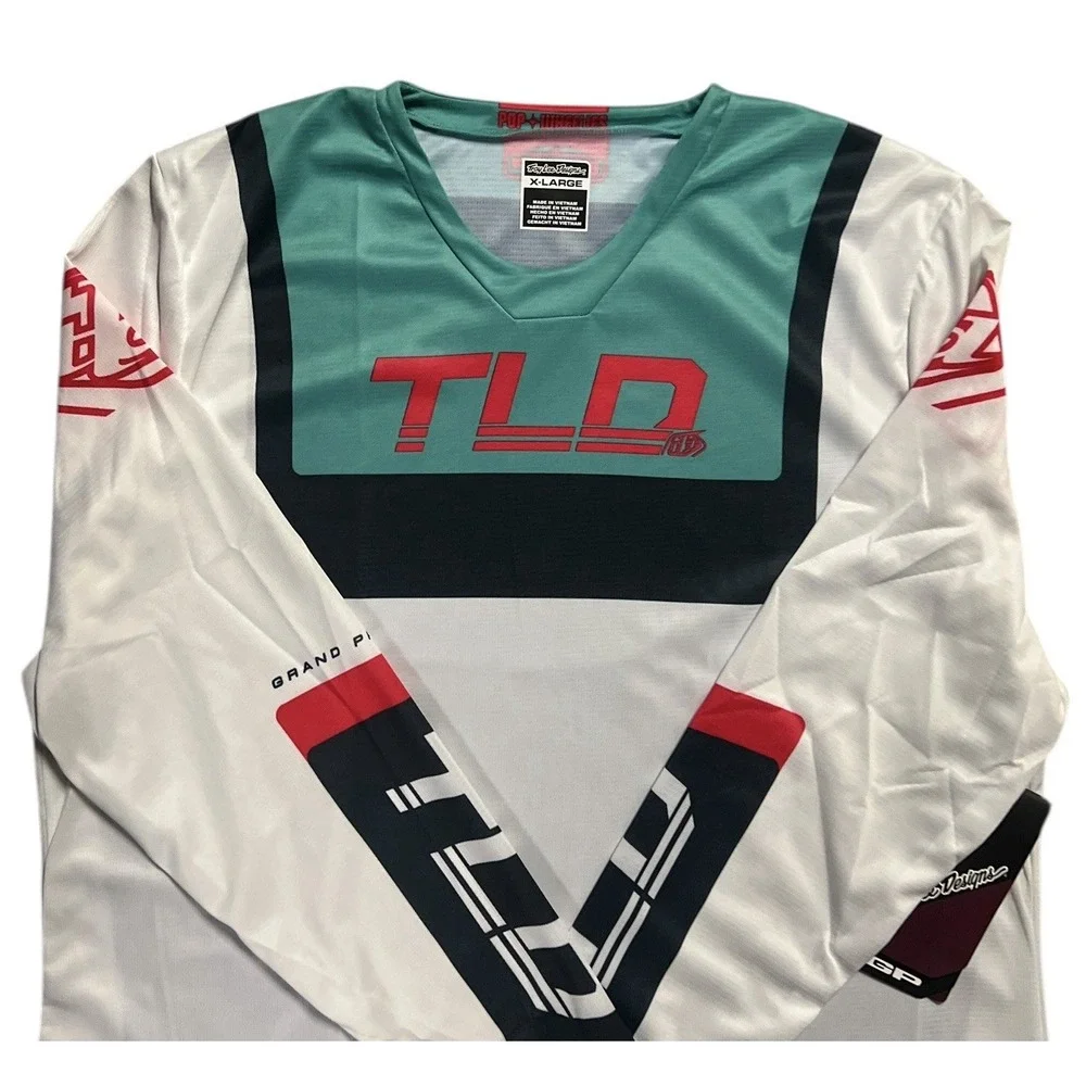 Troy Lee Designs 2022 Women's GP Moto Bike Jersey Brazen White XL Breathable - Picture 1 of 11